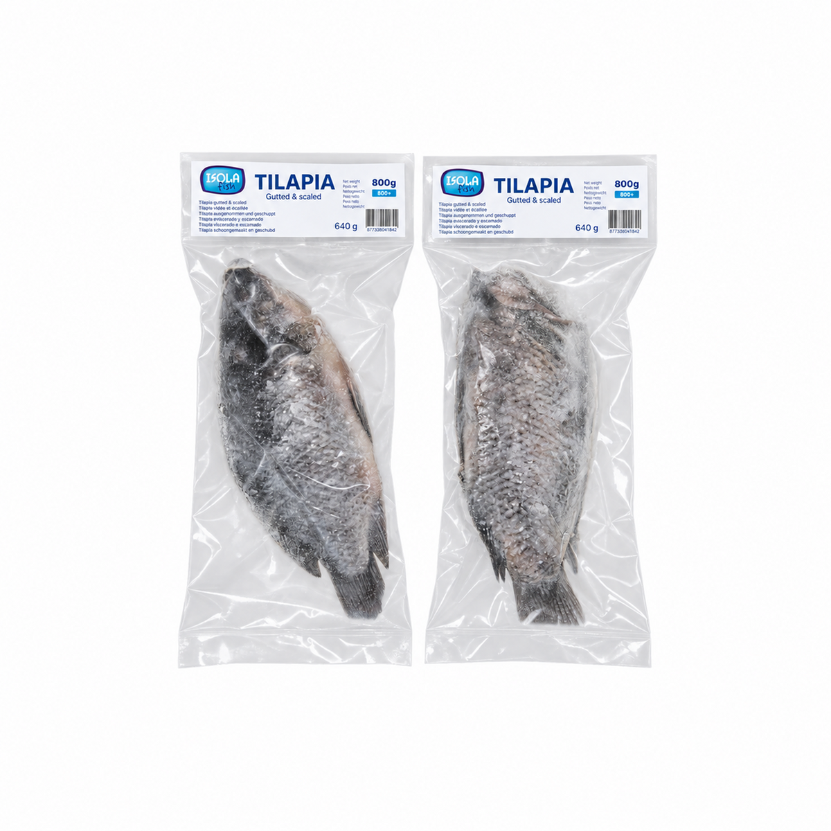 Black Tilapia Whole - 800 g+